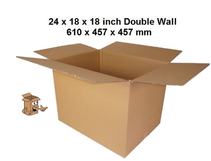 larger home removal boxes, strong double walled box