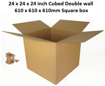 Export / goods transporting cardboard boxes