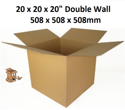 Very large cubed double wall box 20inch square
